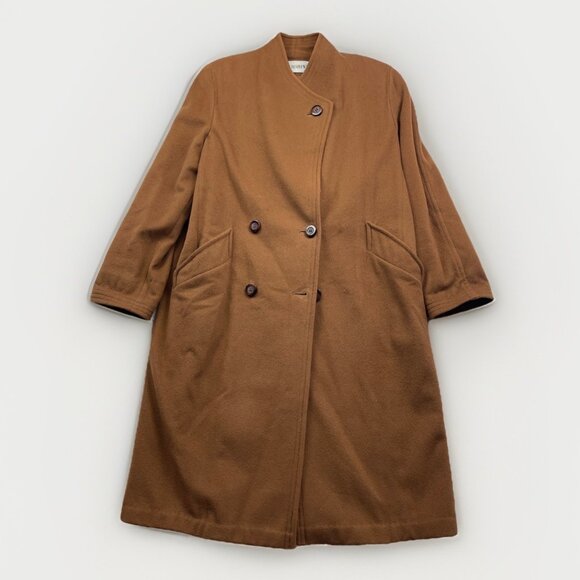 Holt-Renfrew Jackets & Blazers - VTG Holt Renfrew Wool / Cashmere Dress Coat Mocha Brown Women Sz 10 Canada Made